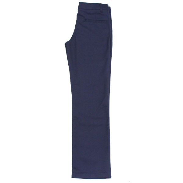 Girls Navy Twill Pants - Image 2